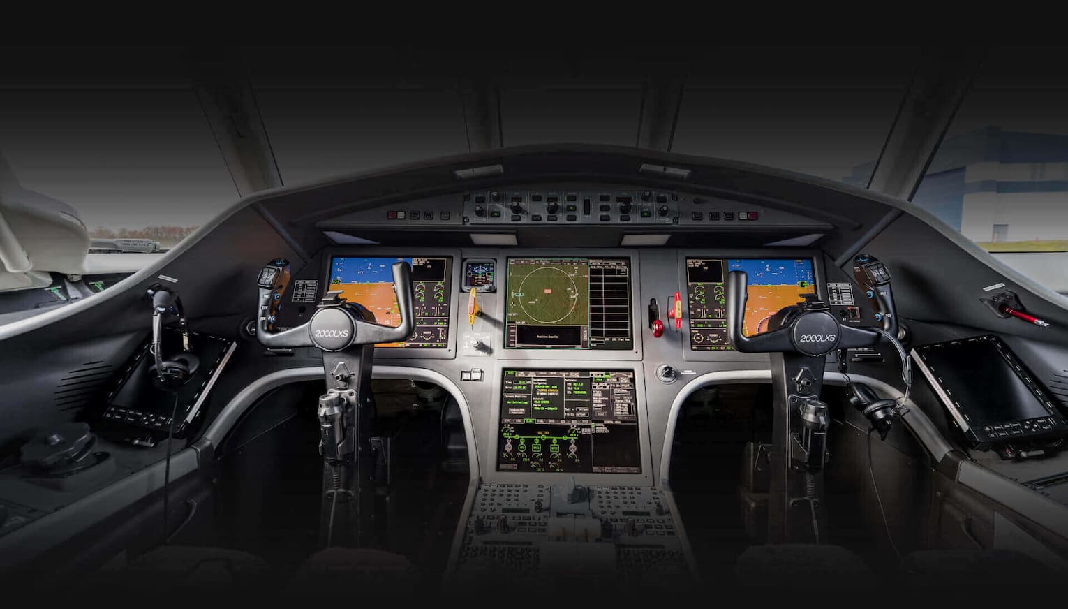 Falcon 2000LXS Aircraft Interior Details