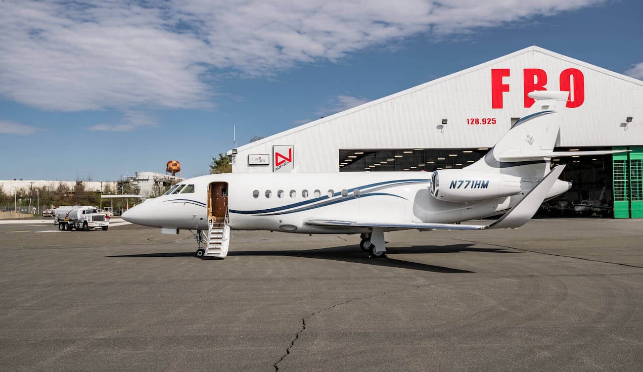 Aviation Charters - Falcon 2000LXS Jet